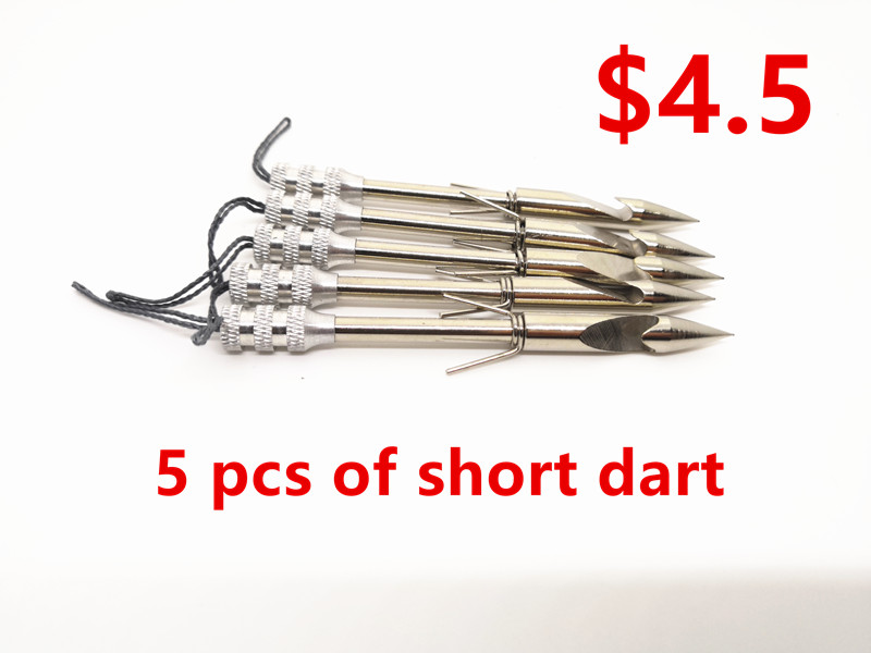 5 pcs of short dart